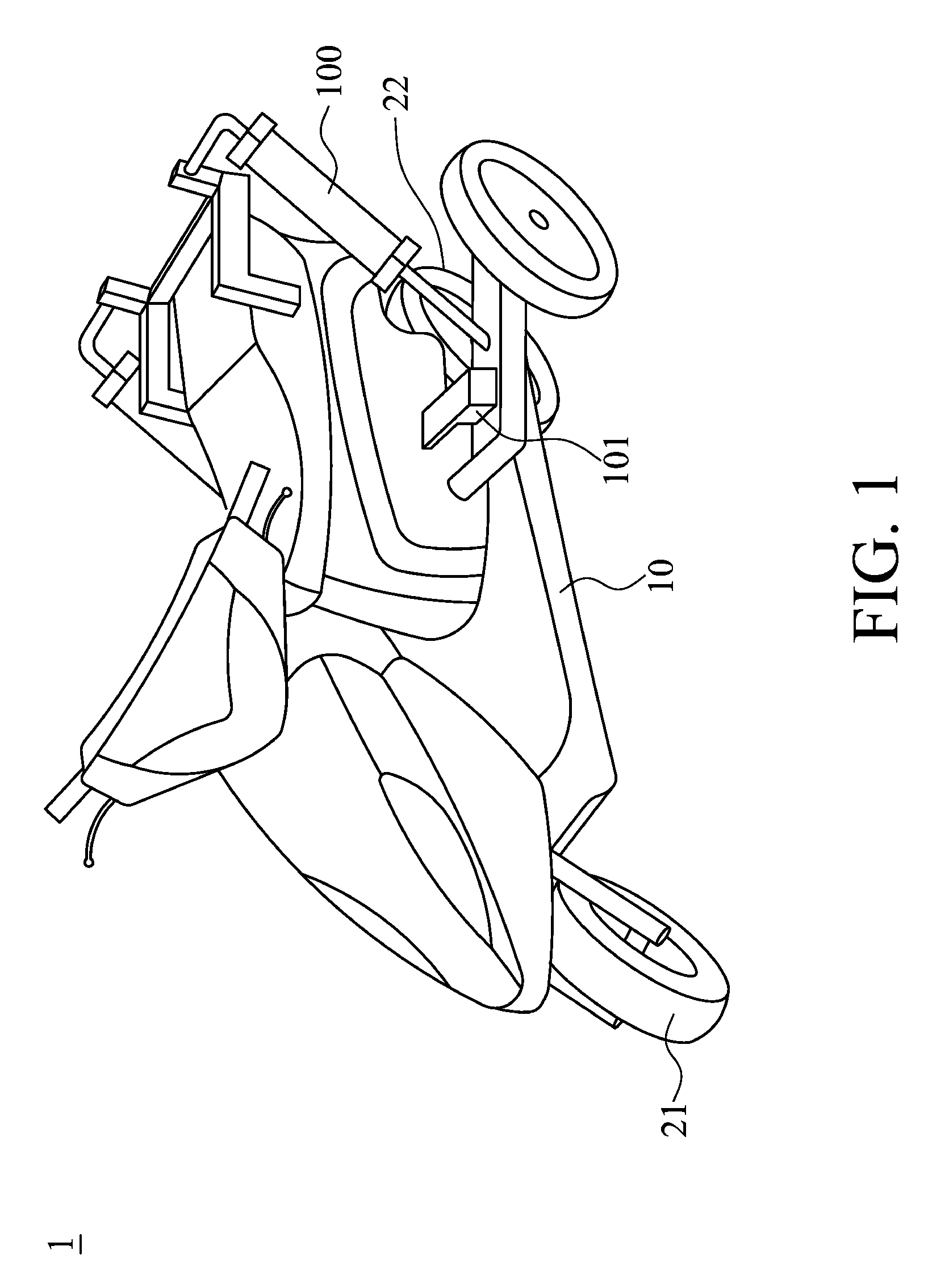 Motor vehicle and rickshaw and tilting mechanism thereof