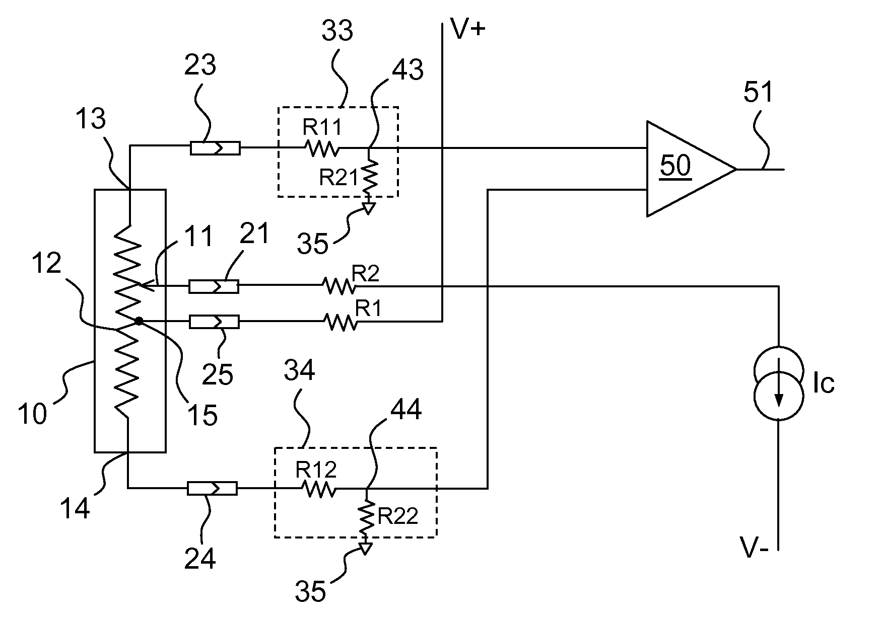 Data input device with a potentiometer, and joystick intended for piloting an aircraft, said joystick comprising the data input device