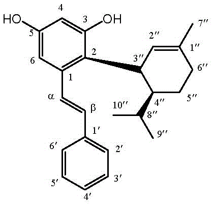 A kind of compound sj-11 extracted from Shanxi and its preparation method and application