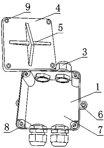 Anti-explosion wiring device capable of guaranteeing explosion suppression performance