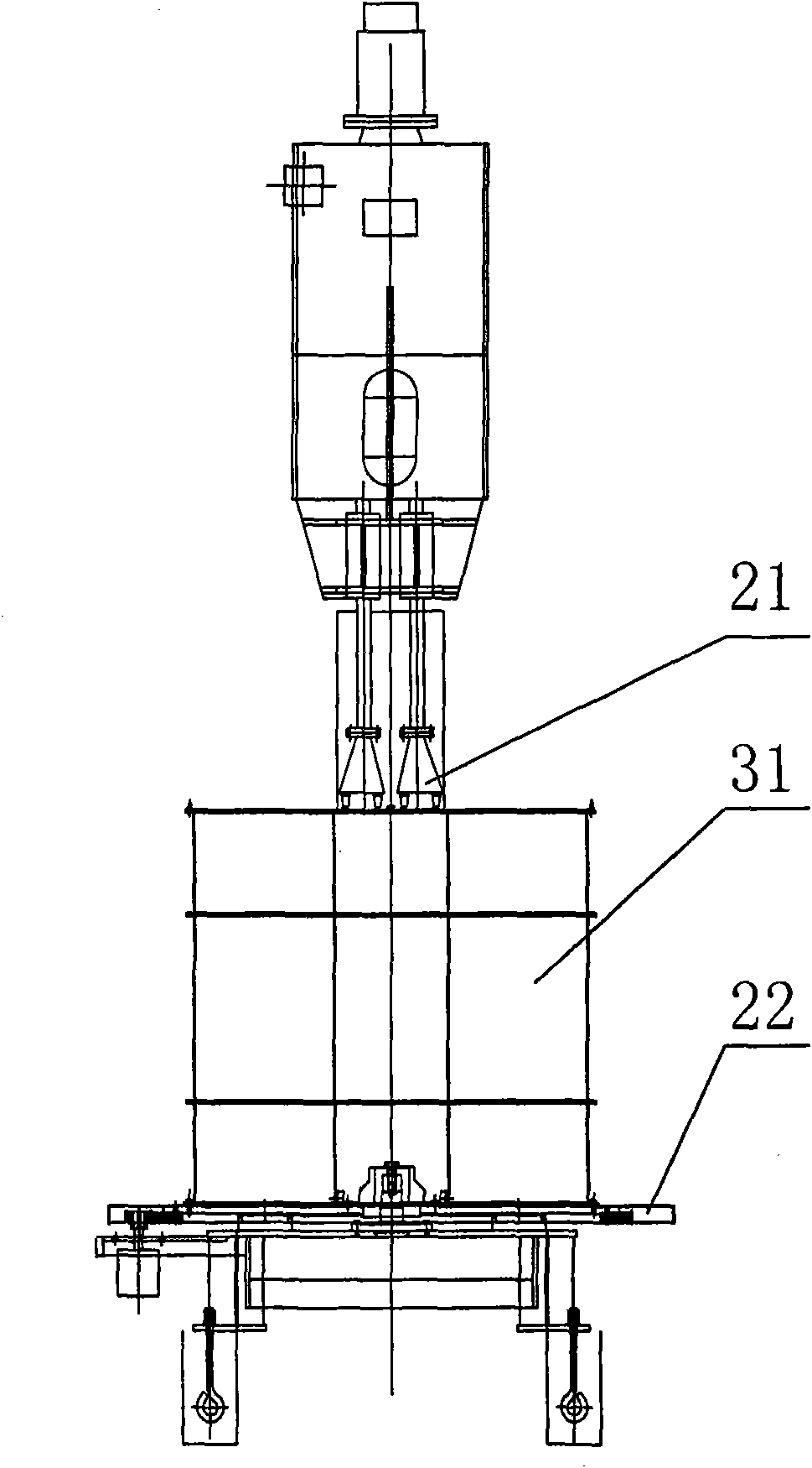 Automatic processing system for dyeing loose fibers