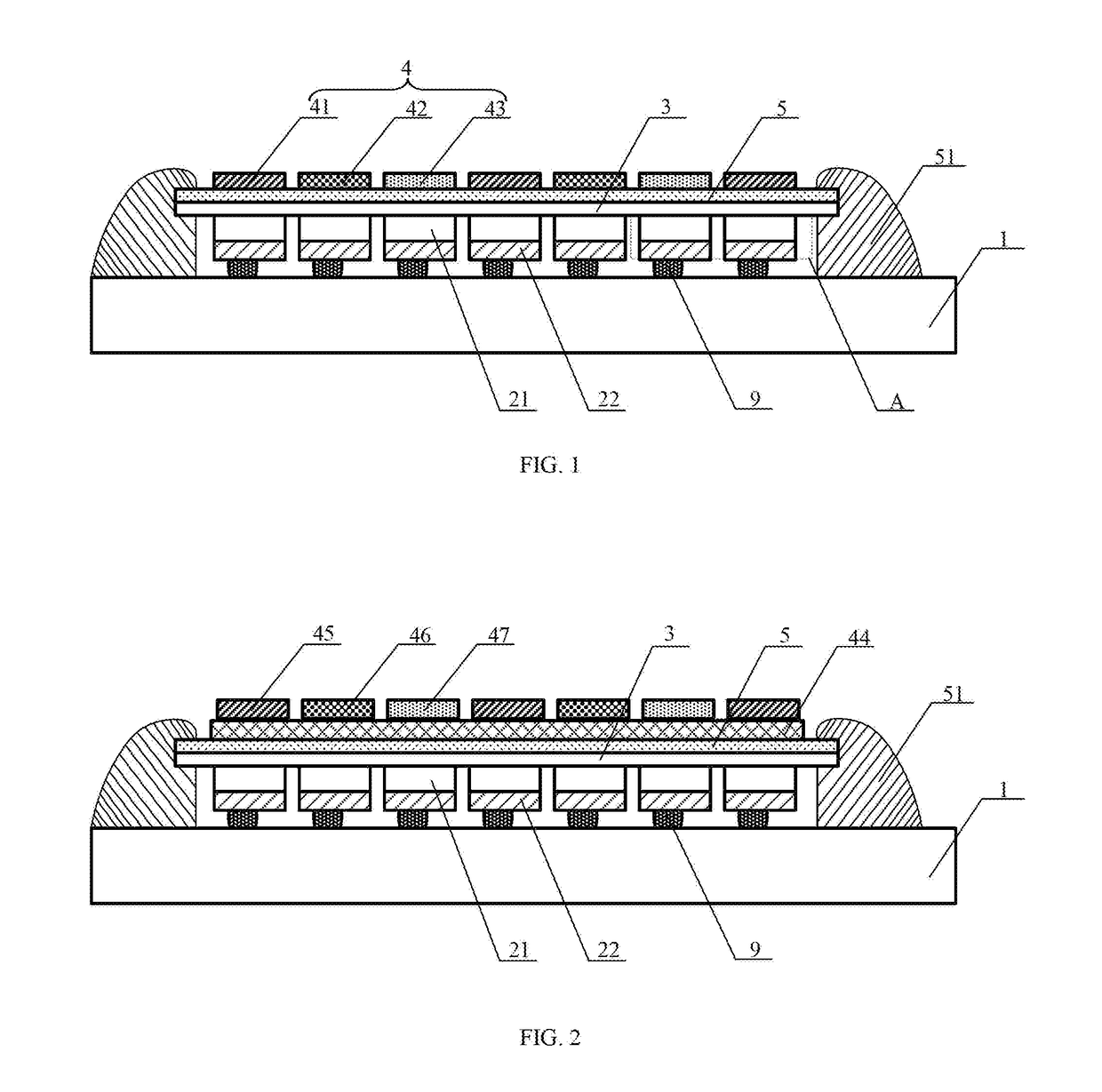 Semiconductor LED Display Devices