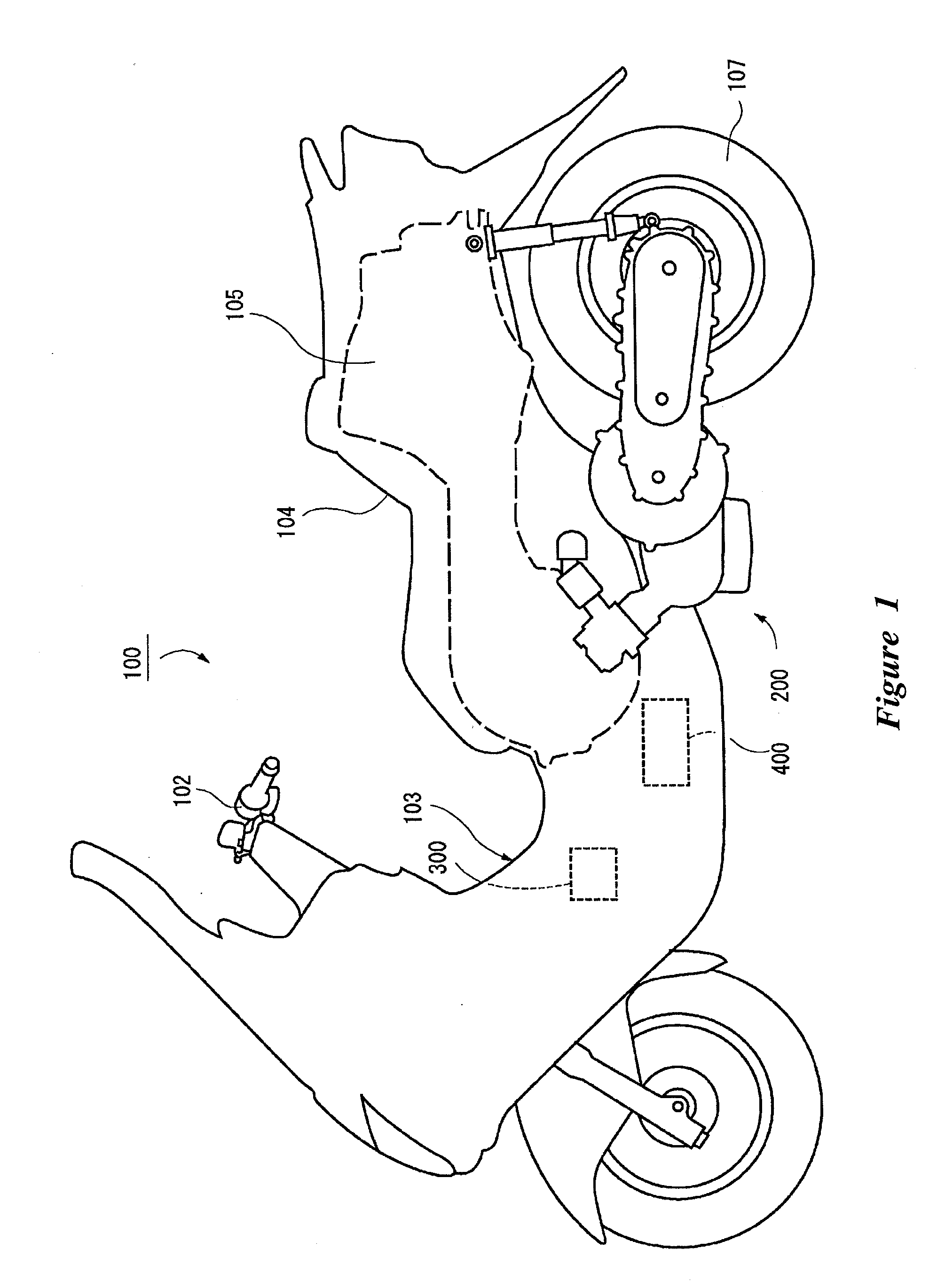 Driving device for hybrid vehicle, and hybrid vehicle incorporating the same