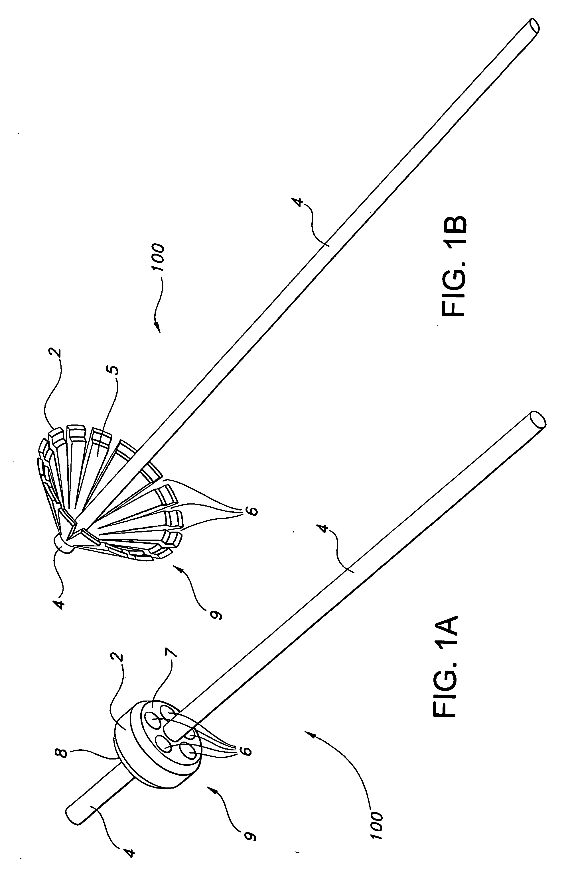 Internal cage tube bag