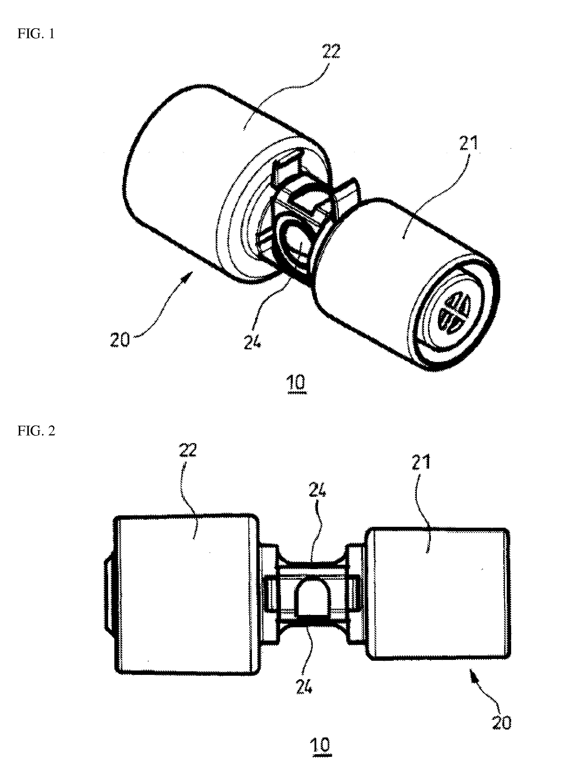 Gas flow system, adaptor, and method