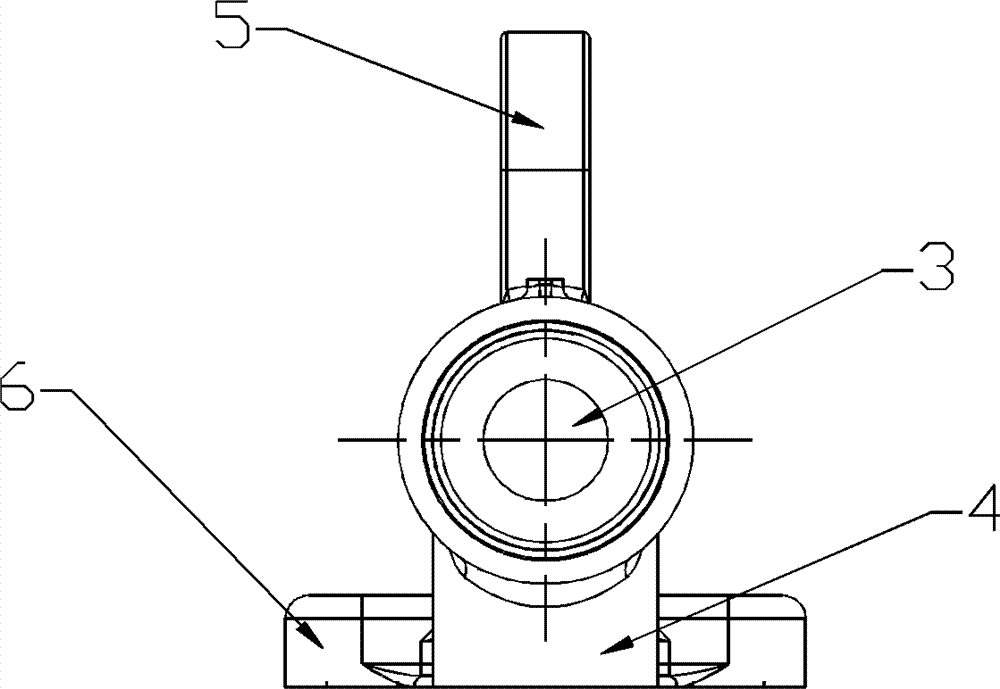 Common-rail pipe of gas engine