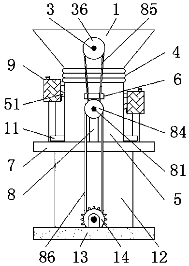 Salting device for producing aquatic products