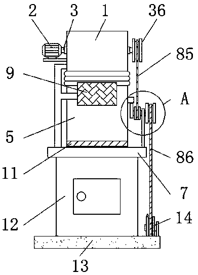 Salting device for producing aquatic products