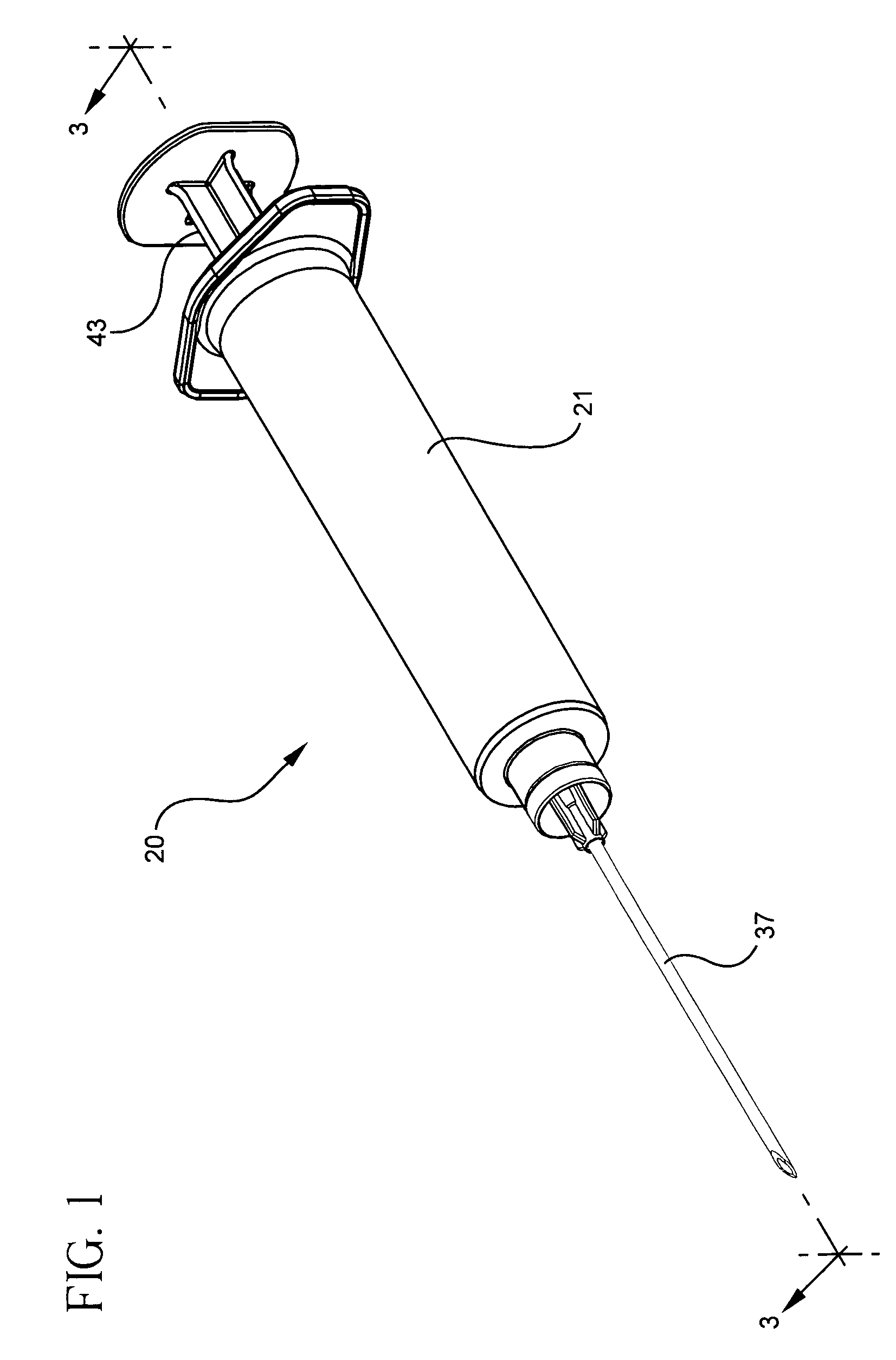 Syringe assembly having disabling mechanism