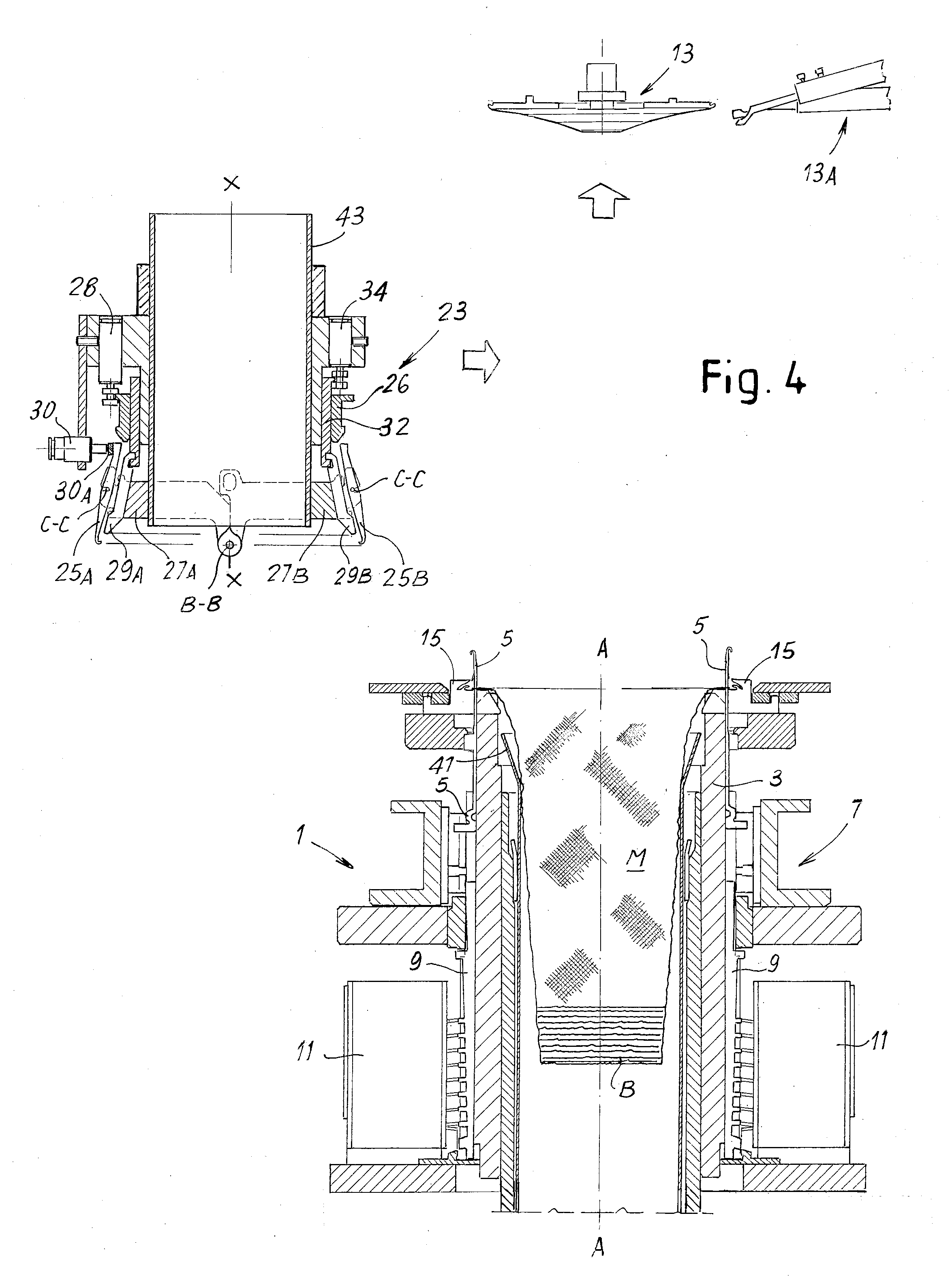 Method and machine for knitting tubular knitted articles