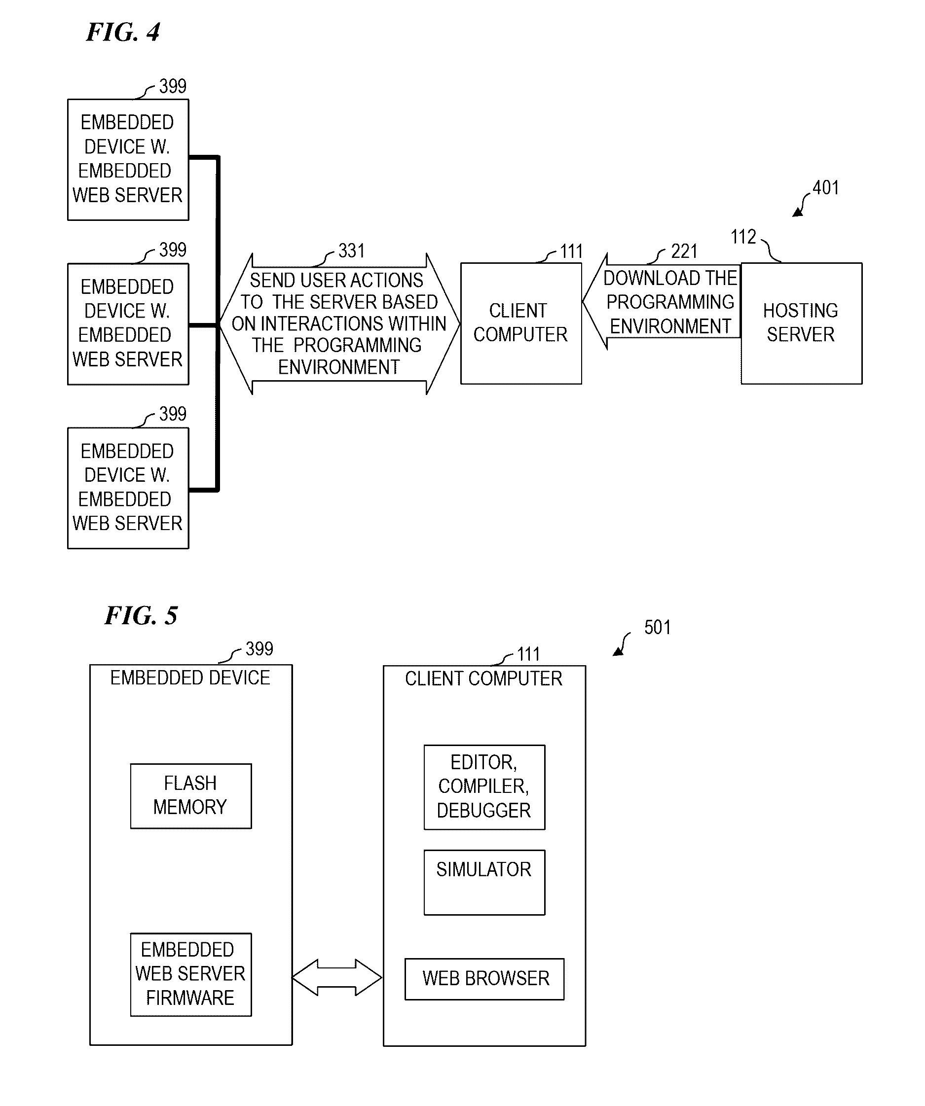 Web-Based Programming Environment for Embedded Devices