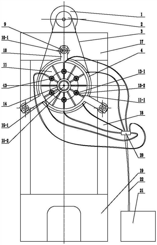 Combined friction clutch brake with low driven system inertia of mechanical press
