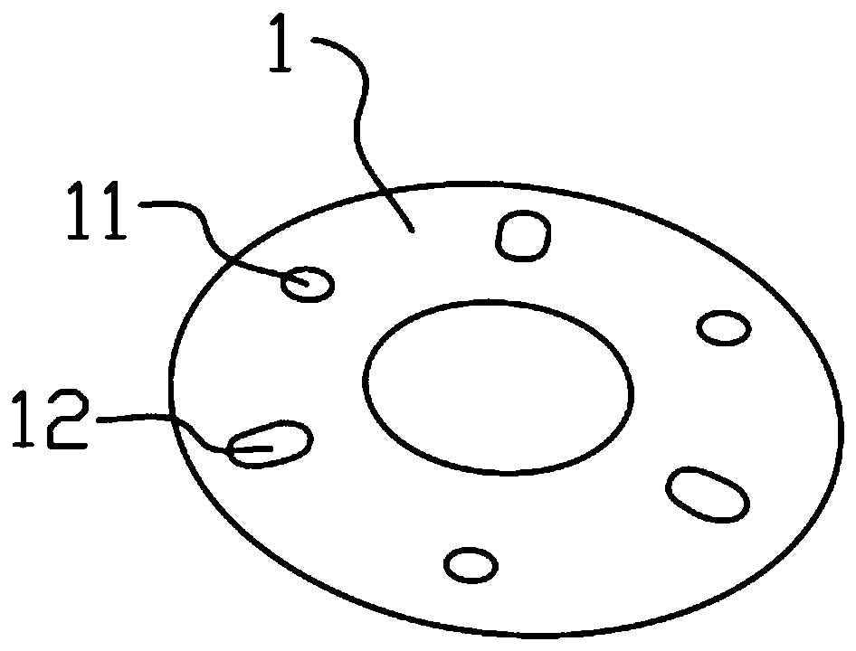 Planetary reducer output shaft non-windowing structure