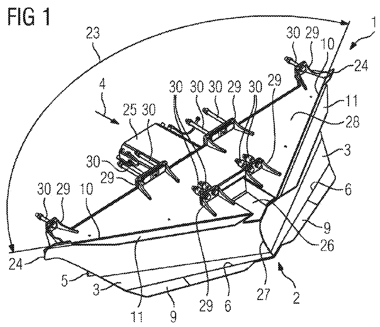 Rail vehicle comprising snow plow