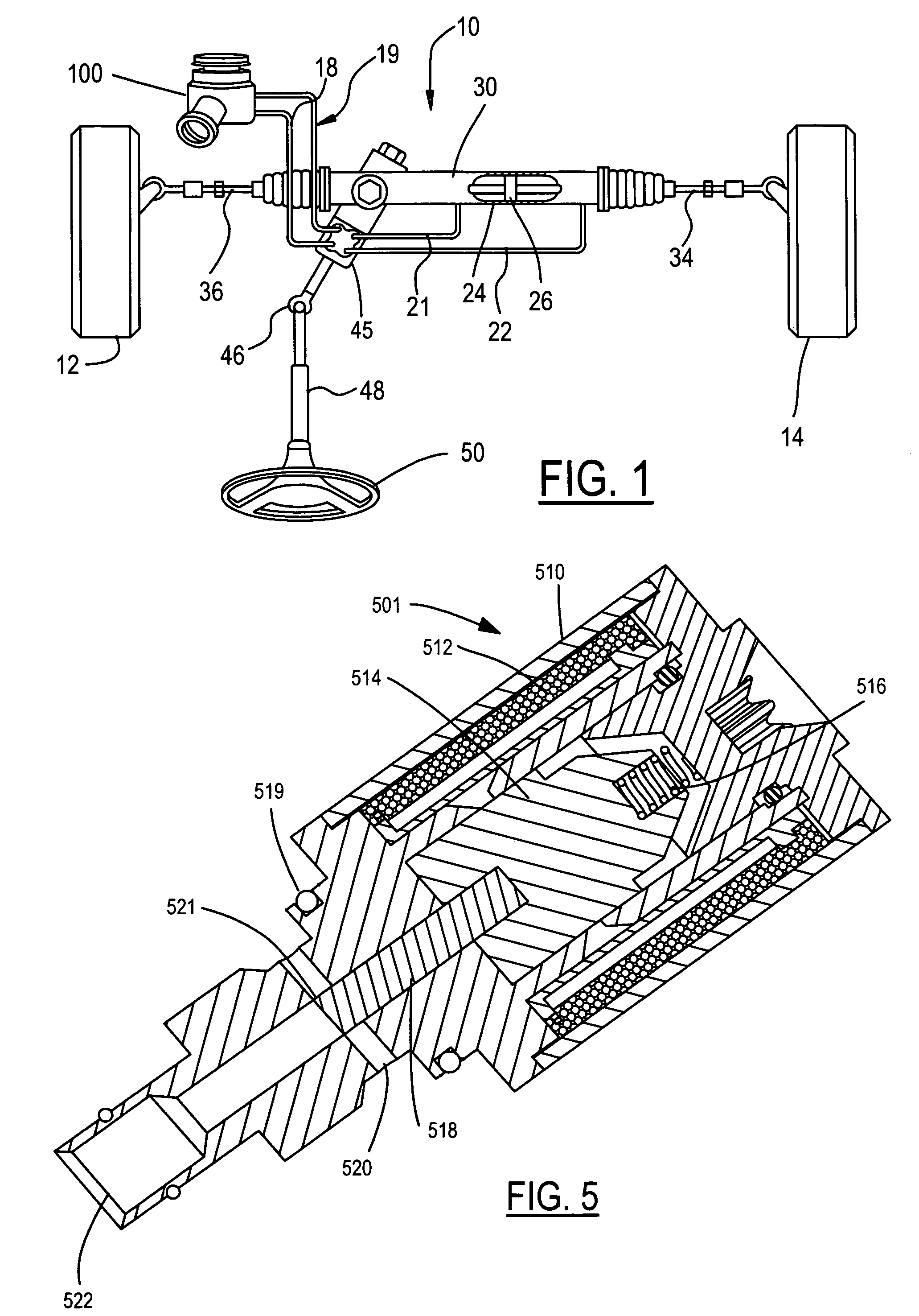 Energy efficient power steering pump control system