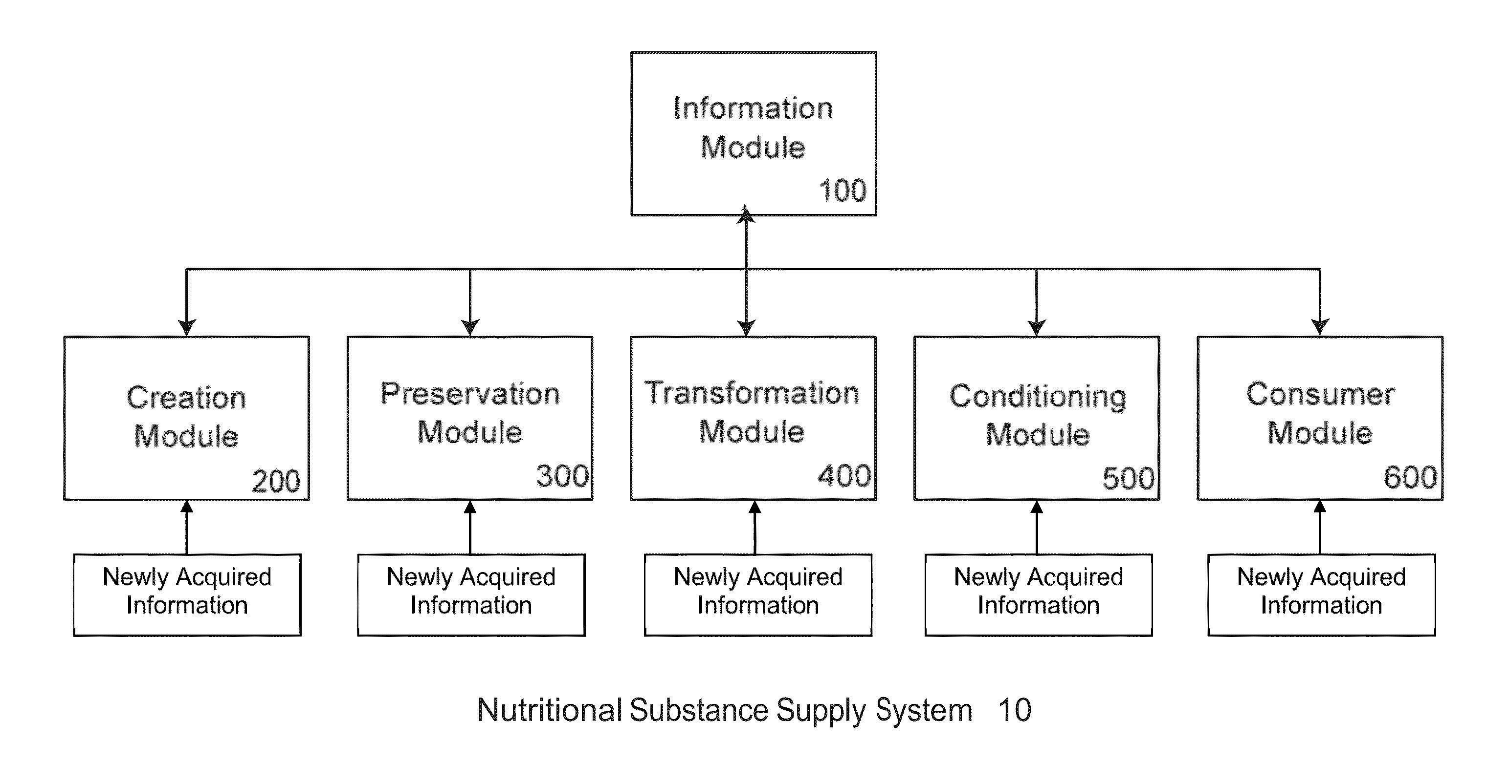 Transformation and Dynamic Identification System for Nutritional Substances
