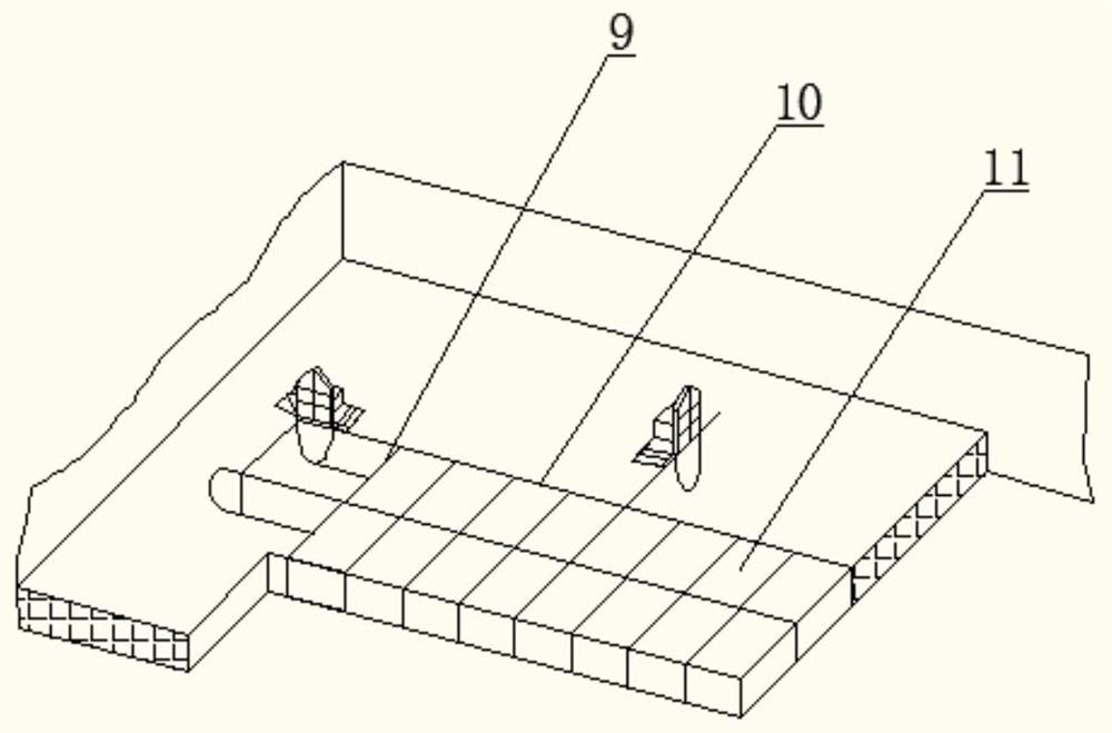 Non-blasting cutting excavation construction method for large-span underground cavern