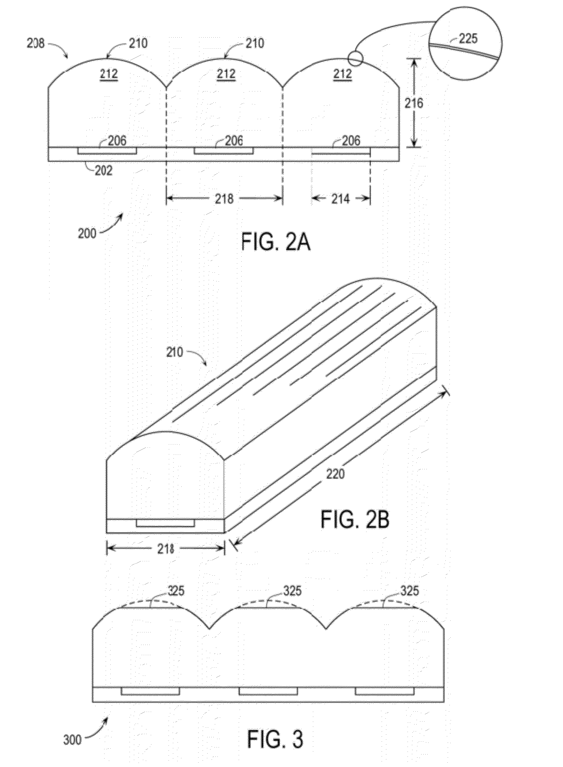 High impact and load bearing solar glass for a concentrated large area solar module and method