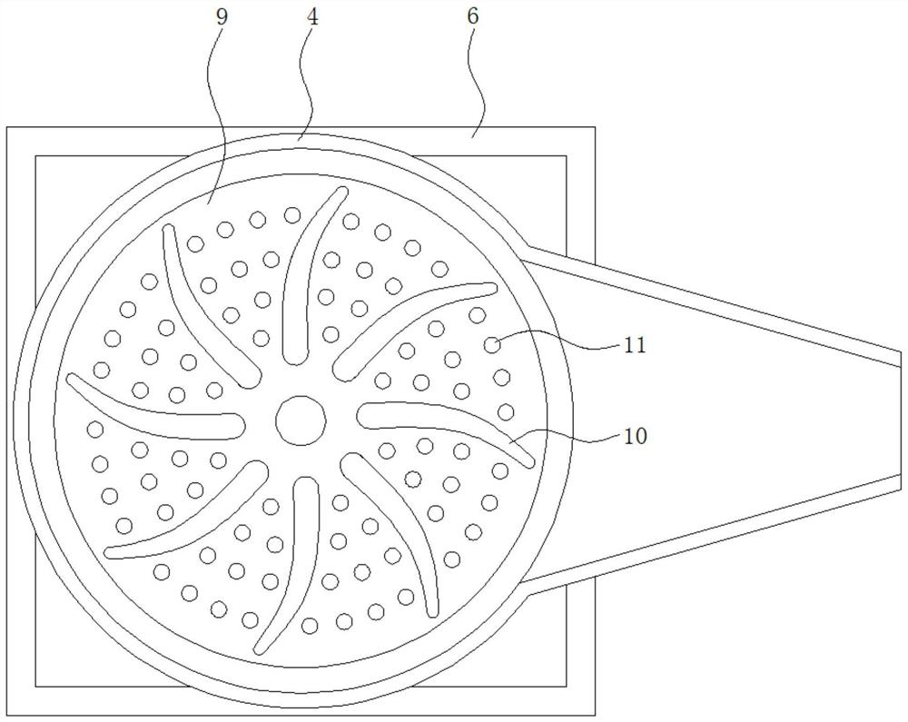 A construction waste recycling device based on electromagnetic conversion