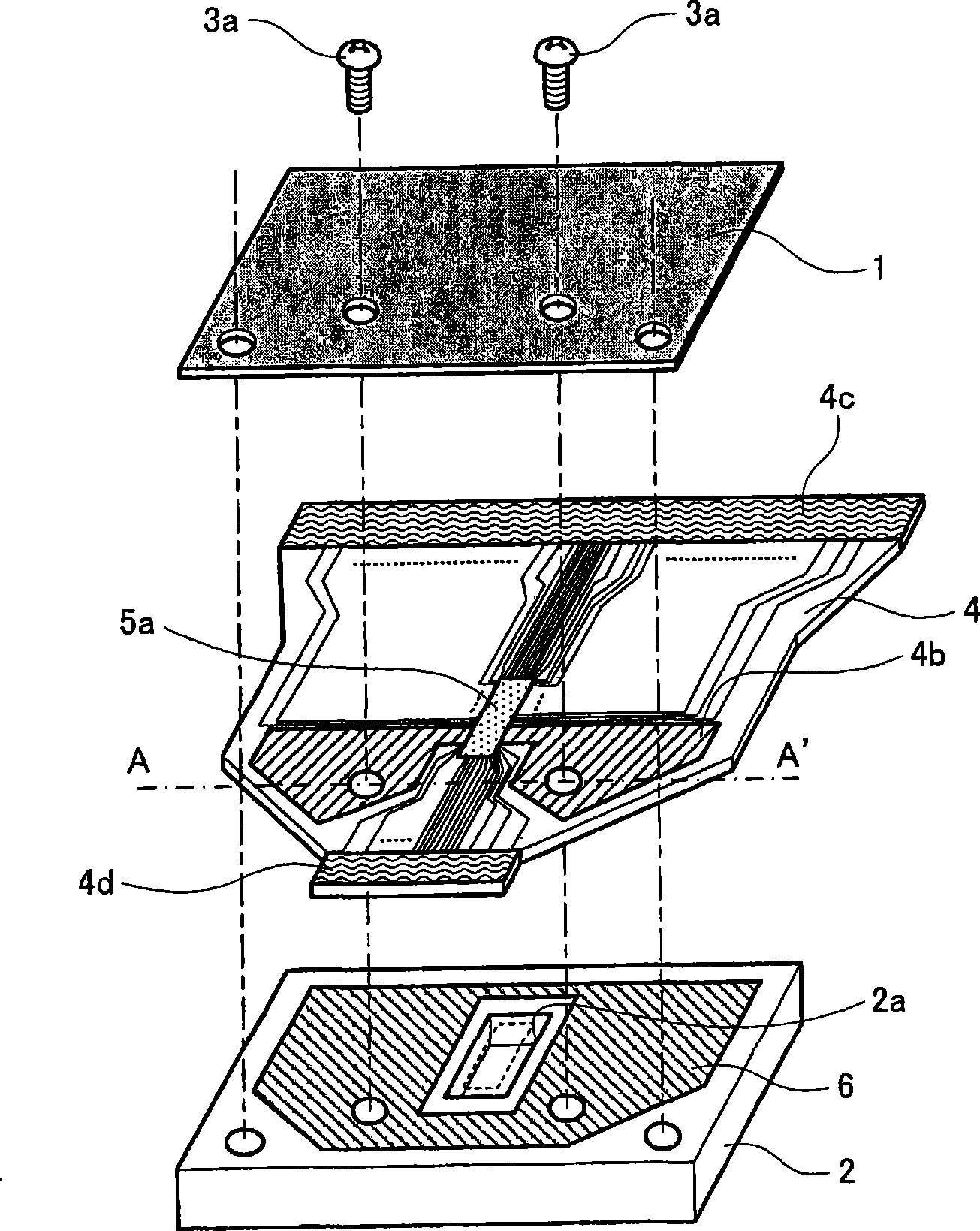 Semiconductor module device, production method thereof, display device and display panel