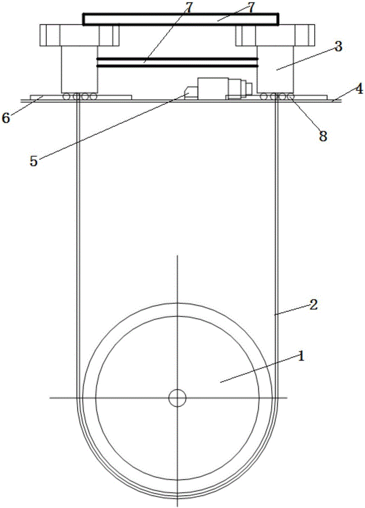 Method for aerially aligning suspension type boiler drum after installation