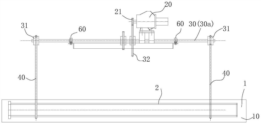 Device for laying denitration catalyst on ceramic filter element