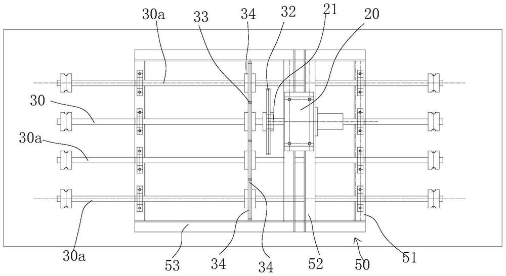 Device for laying denitration catalyst on ceramic filter element