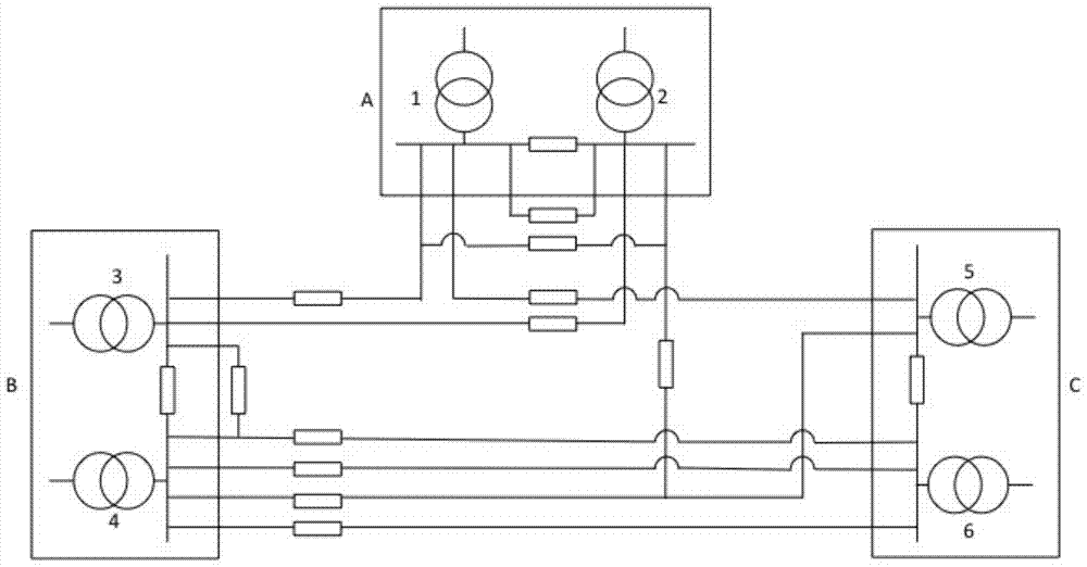 Verification method of main transformer n-1 in medium voltage distribution system based on safe working area