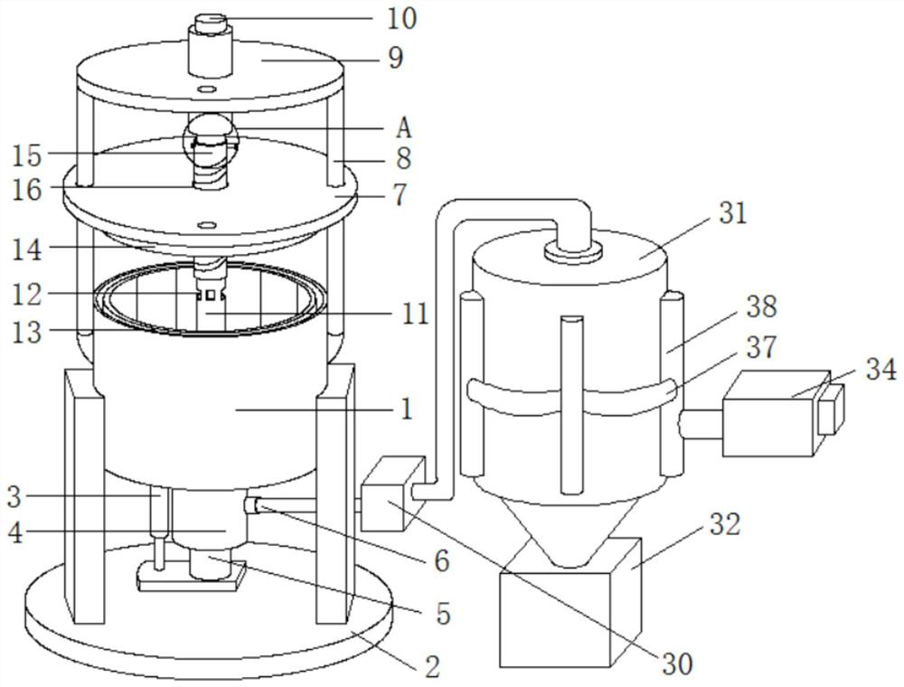Extracting and processing device for traditional Chinese herbal solution and preparation method for Chinese patent medicine