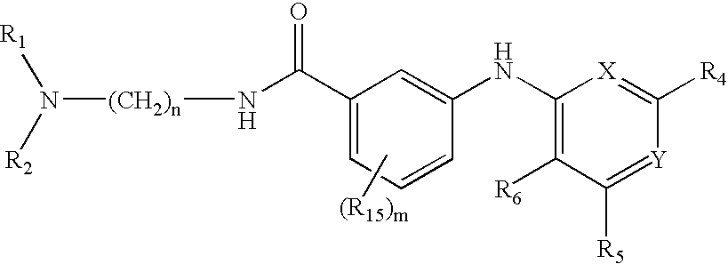 Pyridine, pyrimidine, quinoline, quinazoline, and naphthalene urotensin-II receptor antagonists