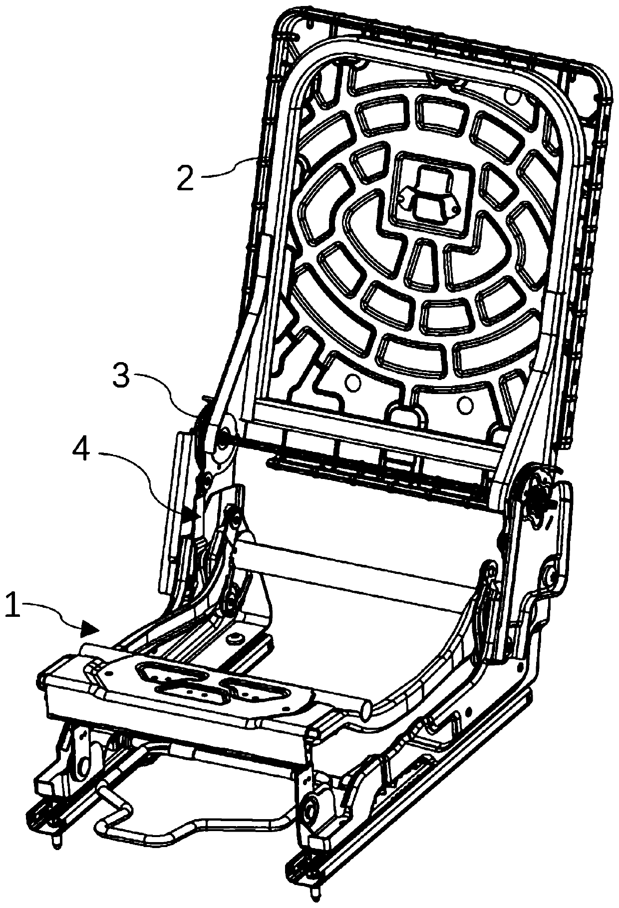 Automobile seat with independently sinkable cushion