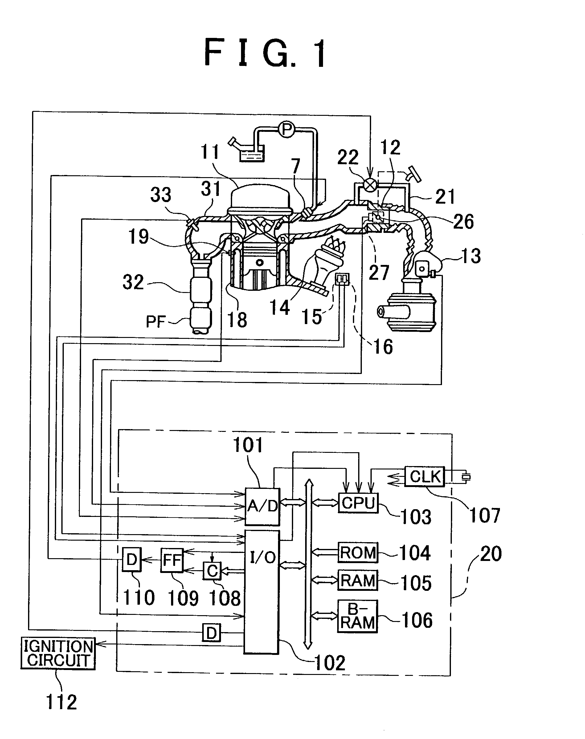 Exhaust gas control device-equipped internal combustion engine and exhaust gas control method