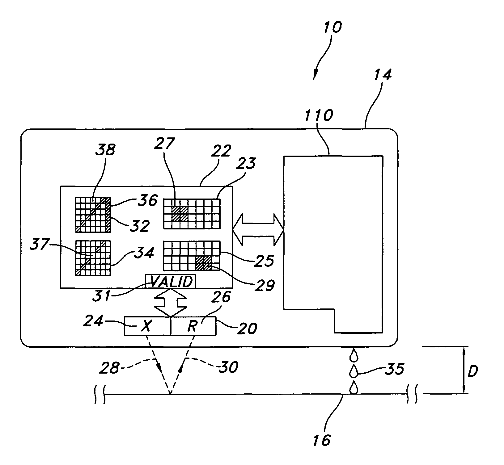 Methods and apparatus for handheld printing with optical positioning