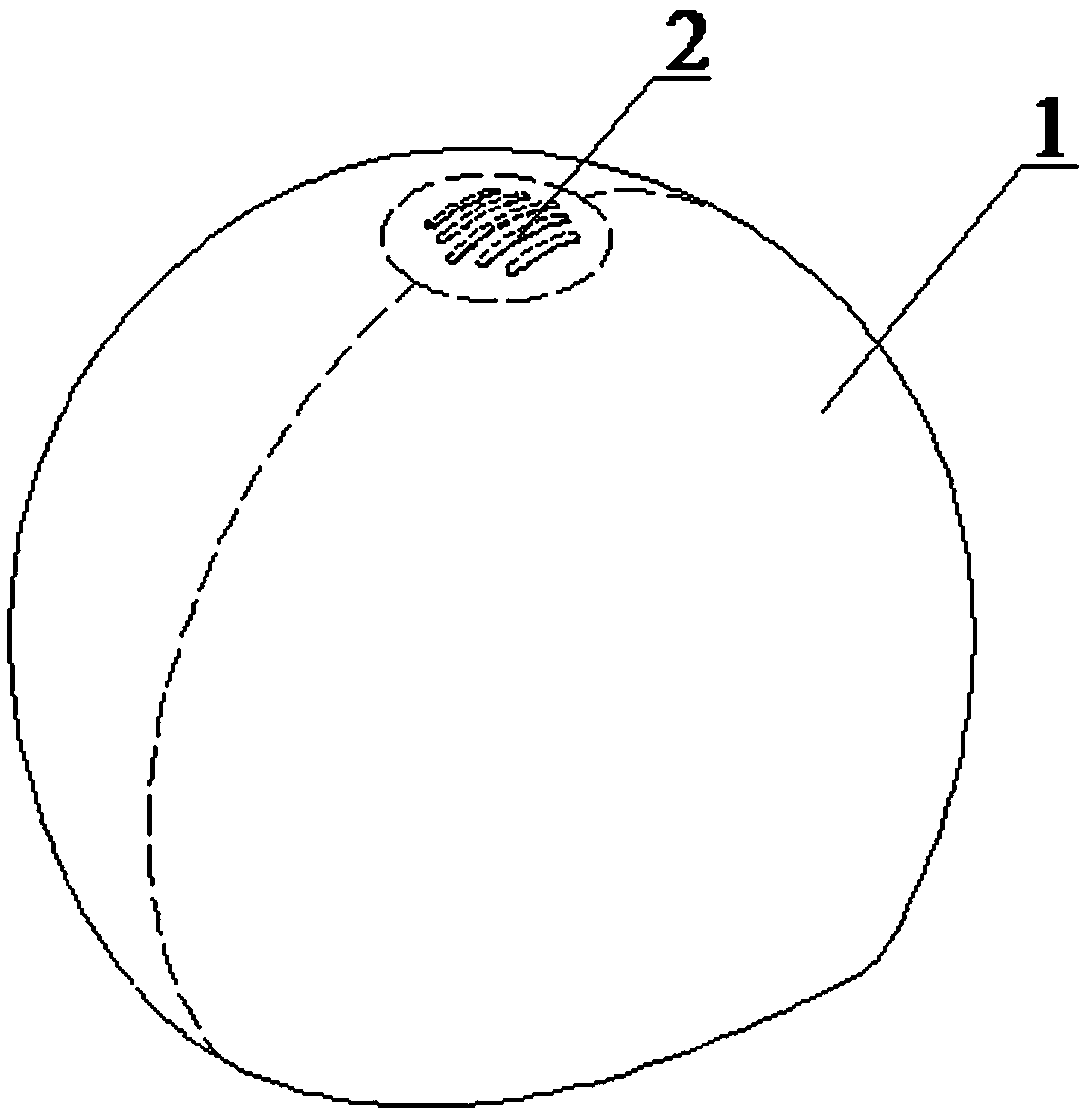 Crease-resistant swimming cap provided with reinforcing ribs