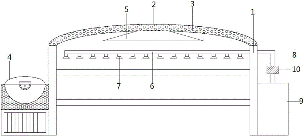 Multifunctional nectarine planting shelf