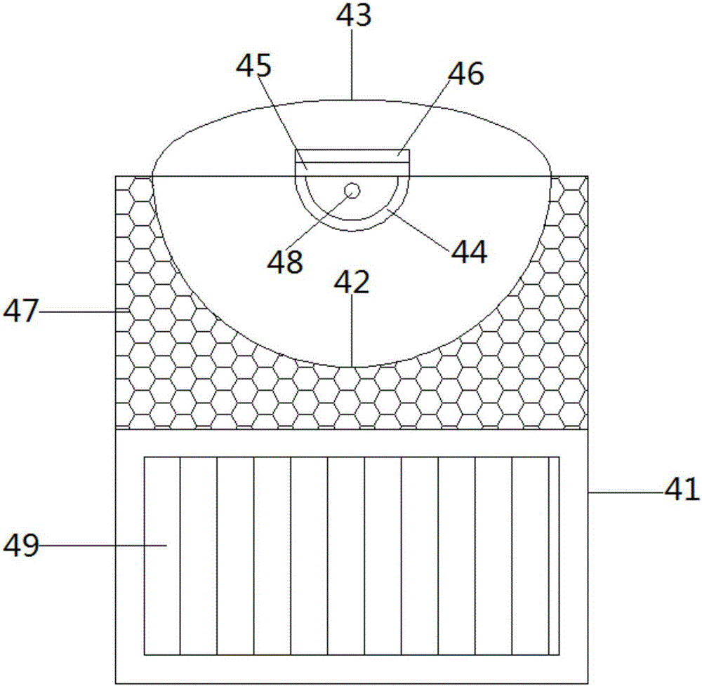 Multifunctional nectarine planting shelf