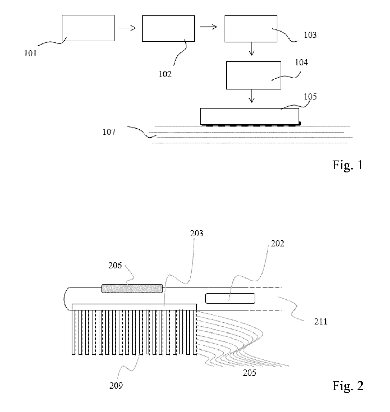 Hair care device and method for enhancing uptake of a topical in hair