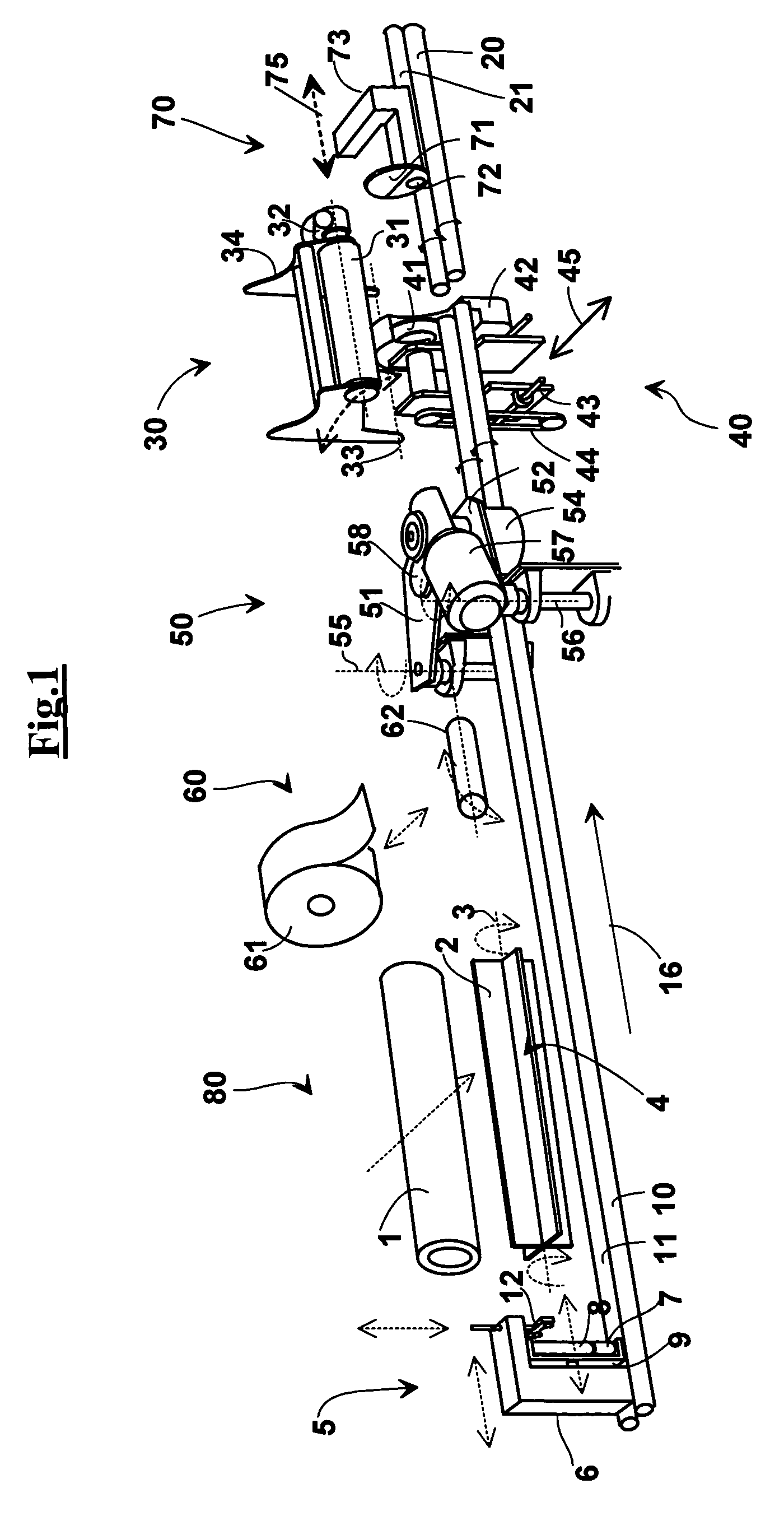 Apparatus for connecting tubular cores