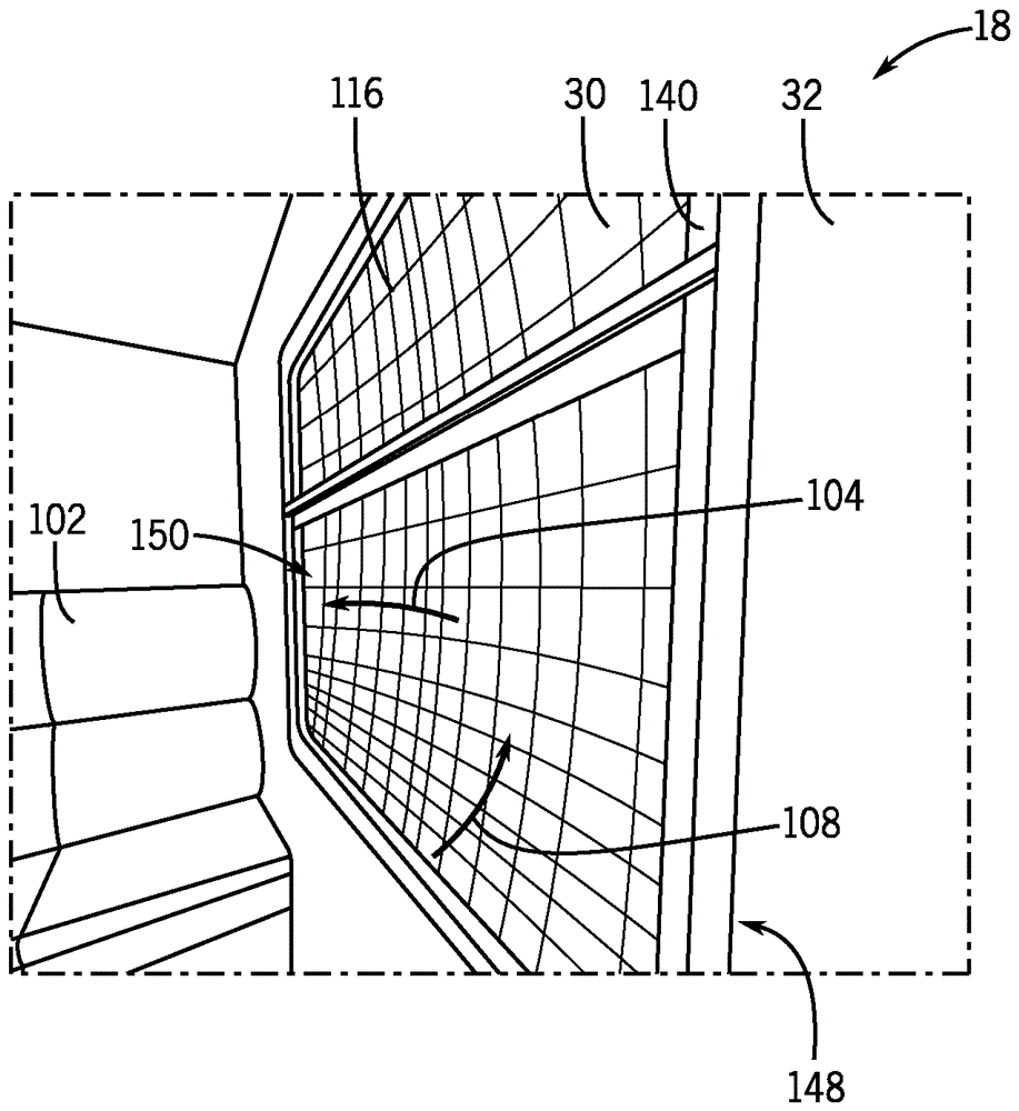 Display for immersive window effect
