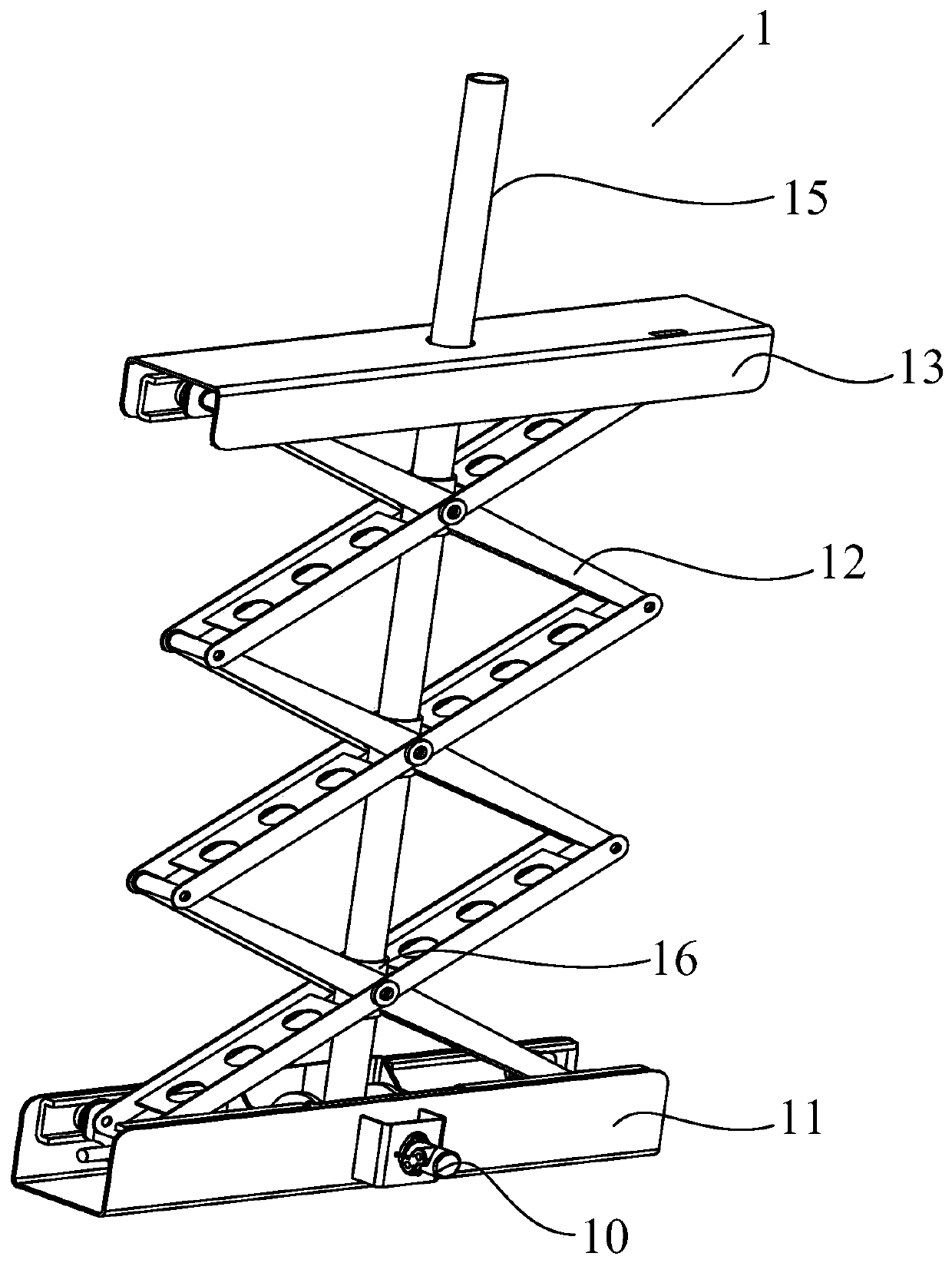 Lifting device and well repair platform