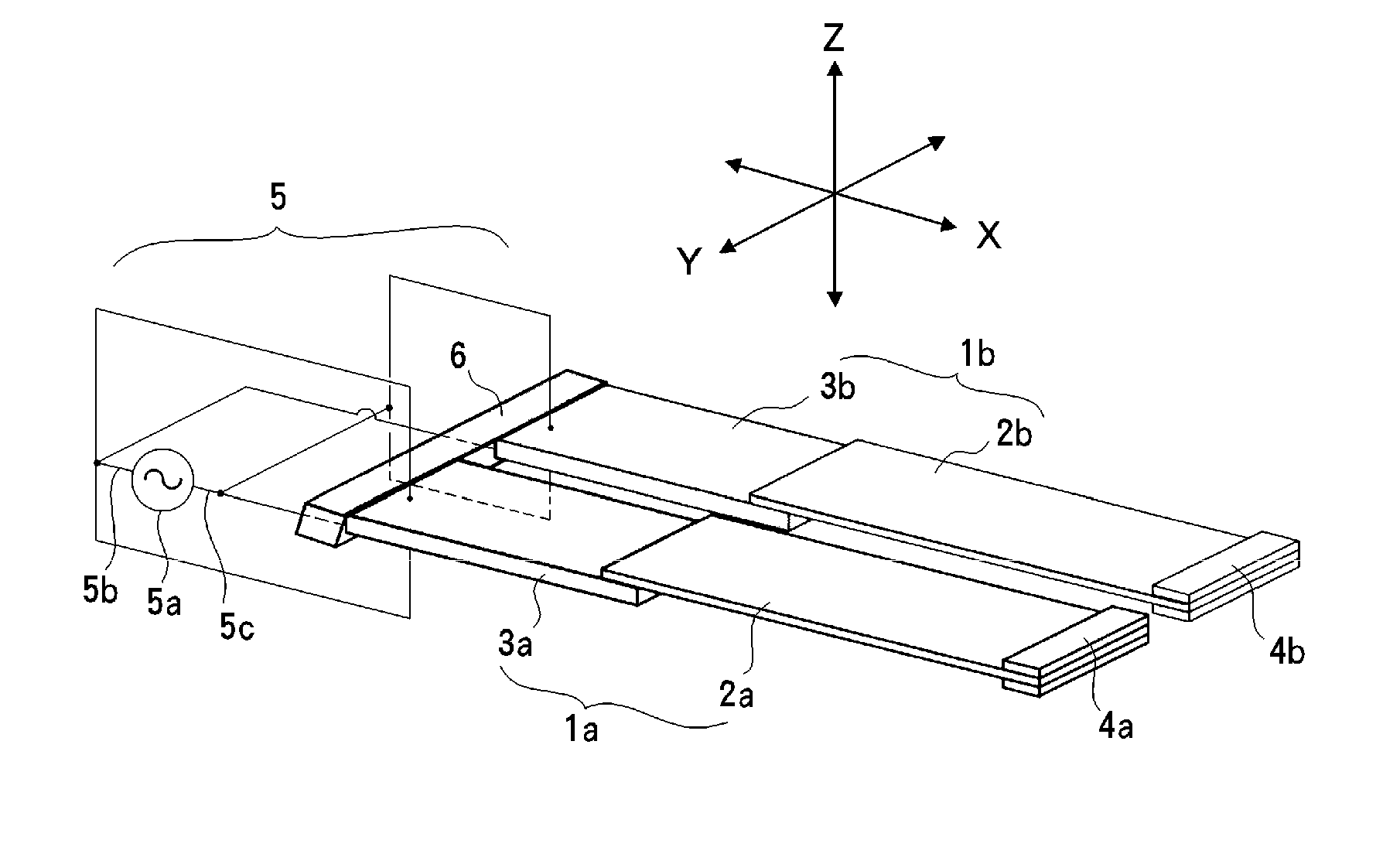 Piezoelectric fan device and air-cooling apparatus using the piezoelectric fan device