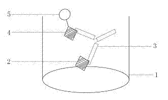 Kit for detecting milk allergen and preparation method thereof