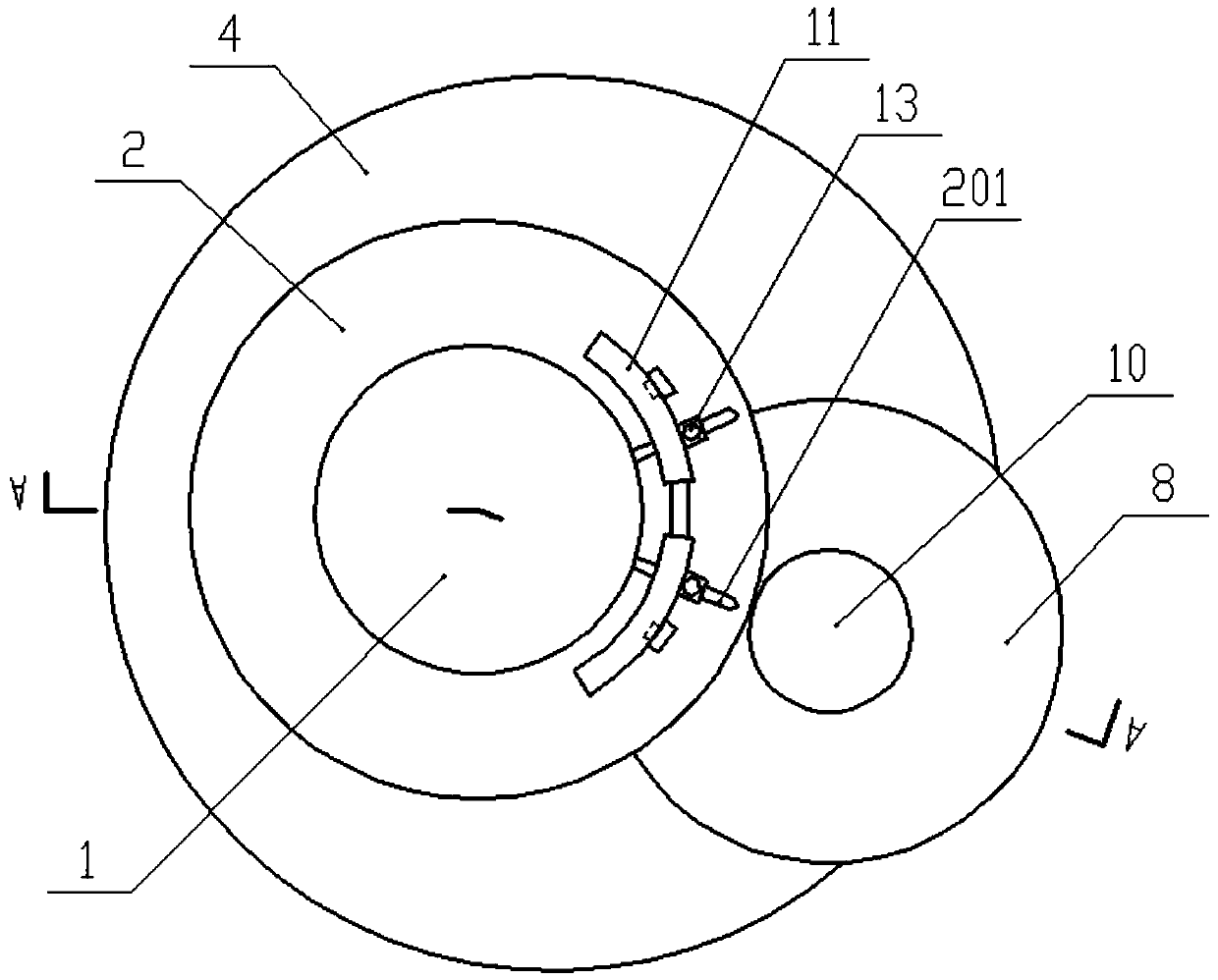 An anode steel claw repair equipment