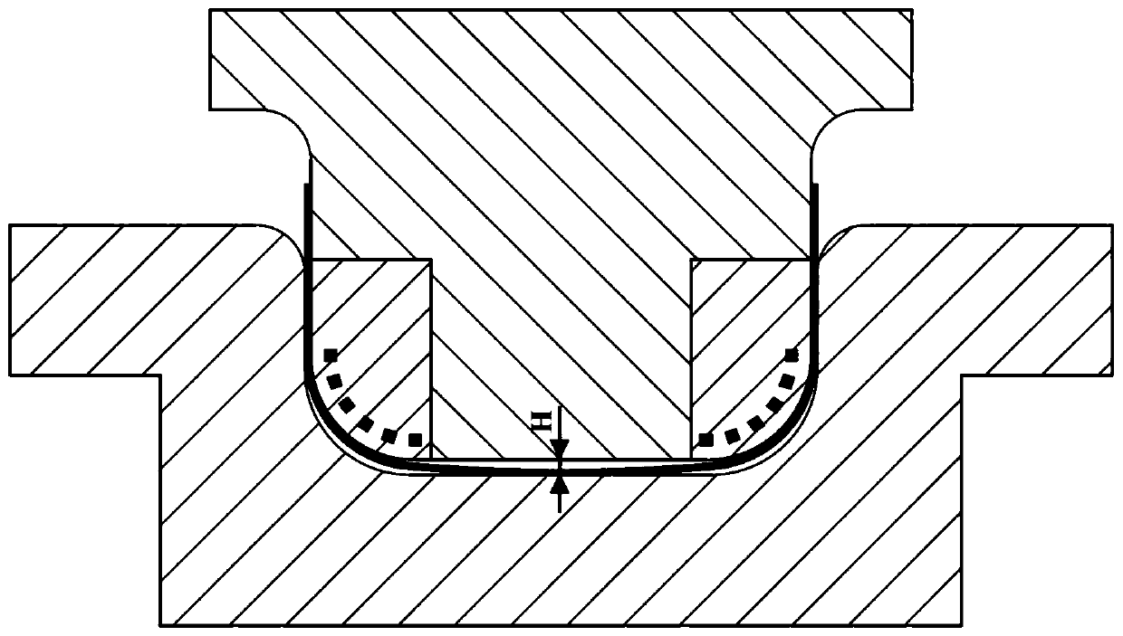 A forming device and method for high-precision U-shaped bending of sheet metal