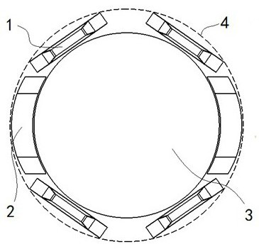 A mixed aerodynamic layout and design method of grid rudder wing suitable for box launch