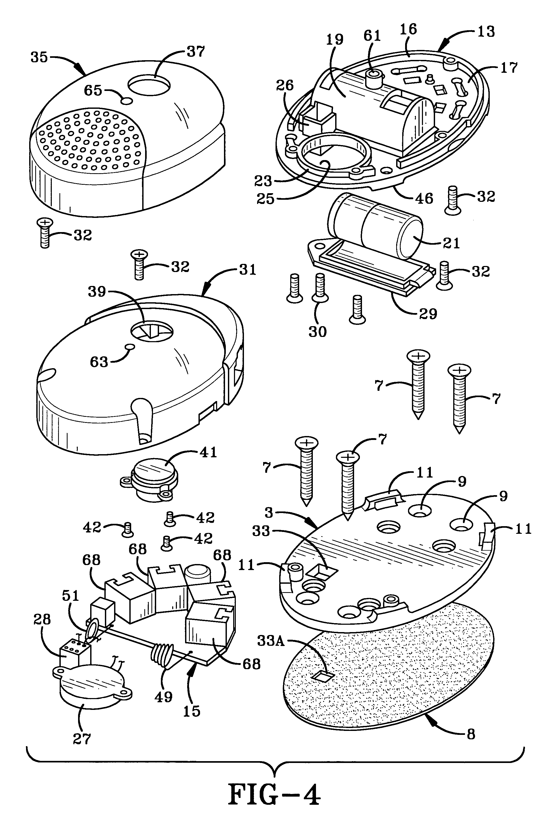 Programmable alarm module and system for protecting merchandise