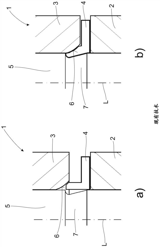 Compression tool for fastening spring-back stop ring to piston rod of shock absorber of motor vehicle