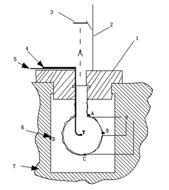 Detection apparatus for liquid chemical product spontaneous combustion temperature