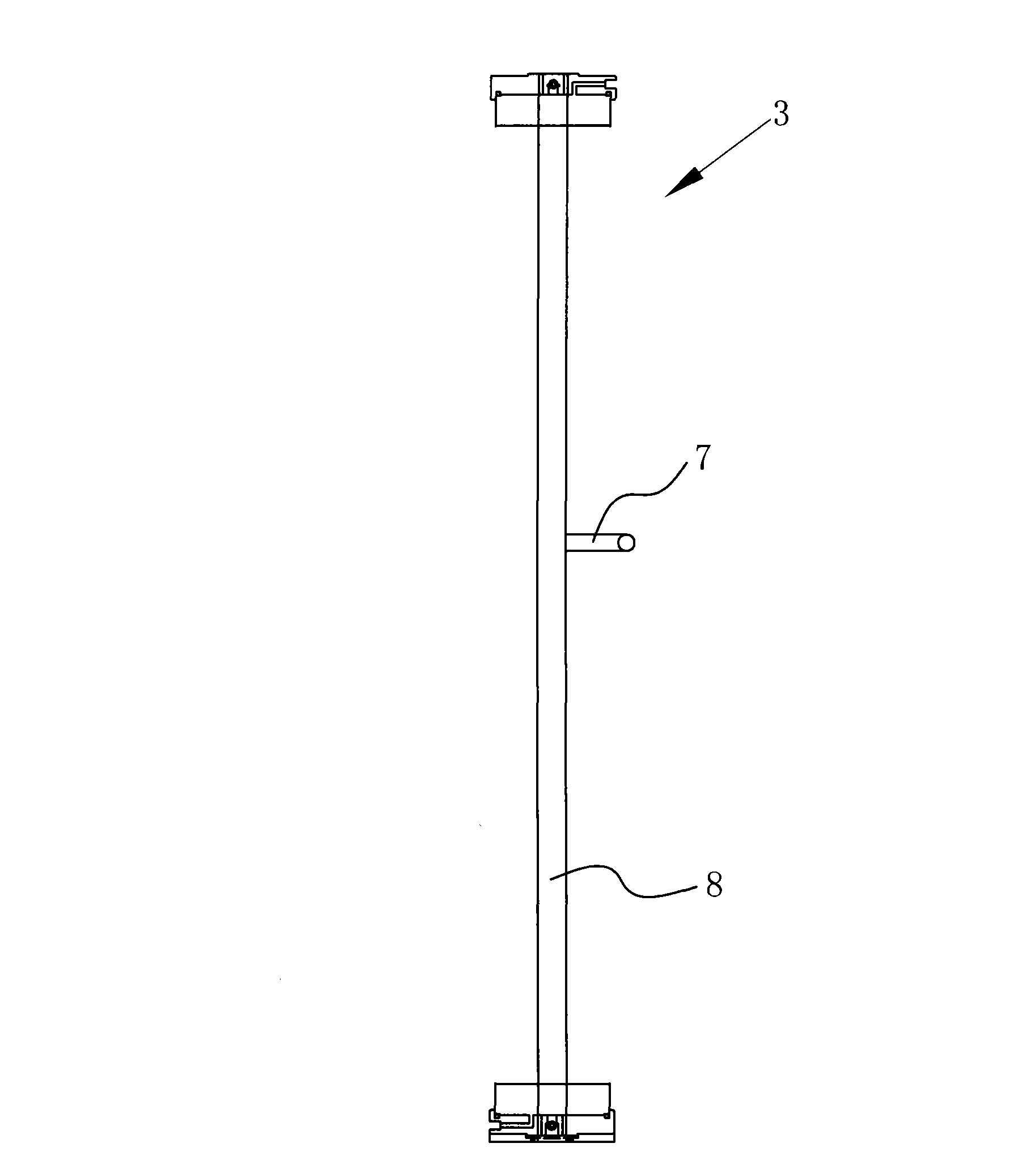 Centrifuge and hanging rack thereof