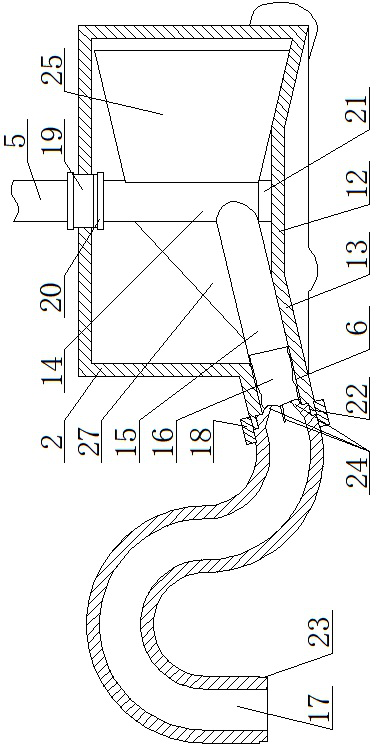 Particle material centralized feeding system